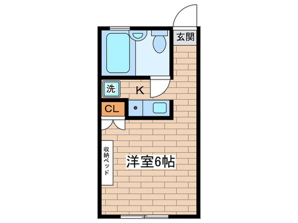 マキコーポの物件間取画像